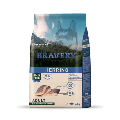 bravery herring adult large/medium breeds 4 kg1