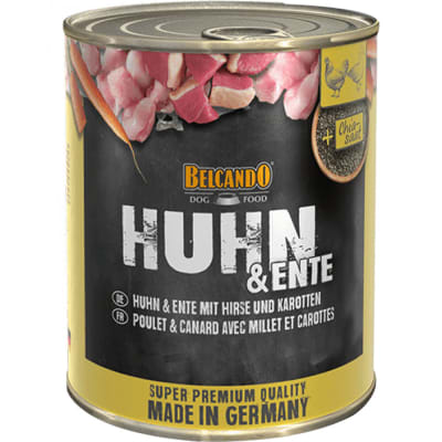 Belcando Lata Pollo/Pato/Mijo&Zanahoria 800 gr1