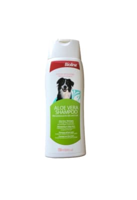 Shampoo Perro Aloe Vera Bioline 250 ml1