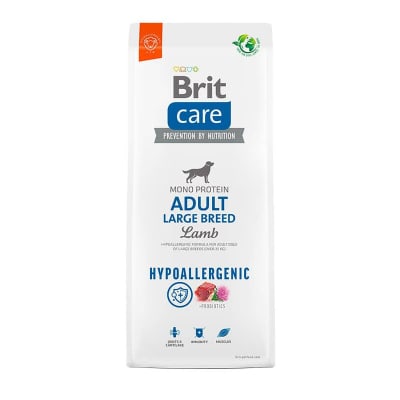 Brit Care Hypoallergenic Adult Large Breed Lamb 12kg1