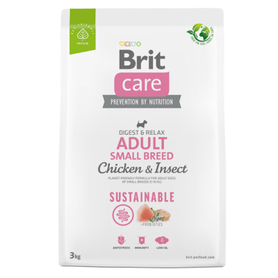 Brit Care Chicken & Insect Adult Small Breed 3kg1