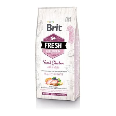 Brit Fresh Chicken with Potato - Puppy 12kg1