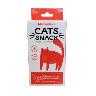 CATS SNACK CANGREJO CON HIERBA GATERA1