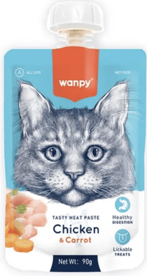 Wanpy Paste Cat Chicken&Carrot1