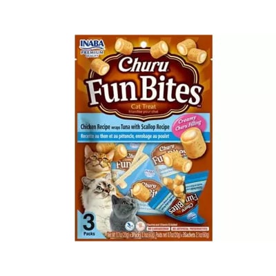 Churu Fun Bites Cat Chicken/Atun1