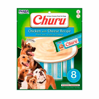 Churu Perro 8 Tubos Chiken Cheese