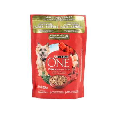 Purina One Dog Multi Proteinas Carne/Pollo&Cordero Adulto&Cachorro 85 gr