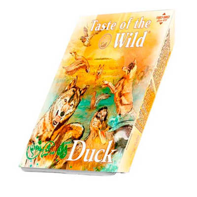 Tray Taste Of The Wild Dog Duck Bandeja 390 GR1