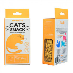 Cats Snack pollo con hierba gatera