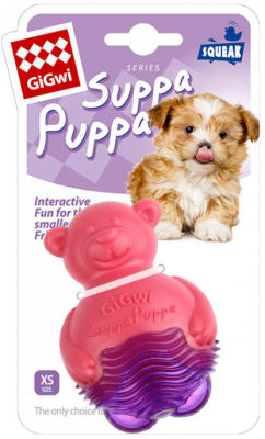 Juguete cachorro suppa oso rosado1