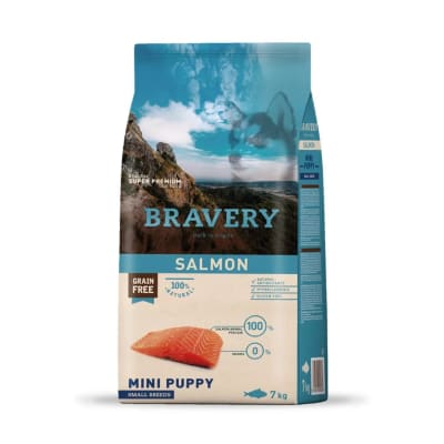 bravery salmon mini puppy small breeds 7 kg1