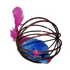 Feline Raton Con Jaula