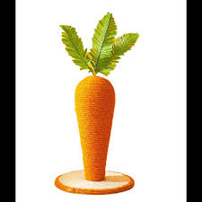 Rascador Forma de Zanahoria