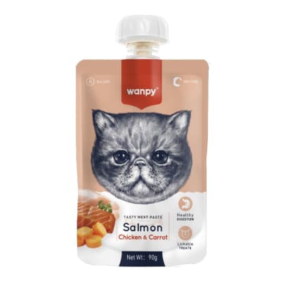 Wanpy Paste Cat Salmon Chicken&Carrot1