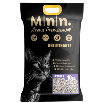 Arena minino lavanda 10 kilos