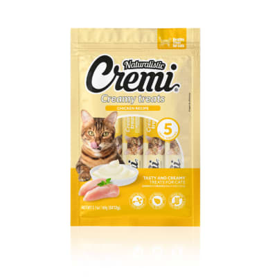 Naturalistic Cremi Creamy Treats Chicken 60 gr (5x12 gr)1