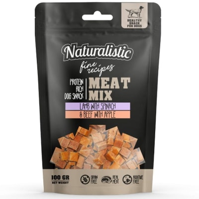 Naturalistic Meat Mix Lamb/Spinach&Beef/Apple 100 gr