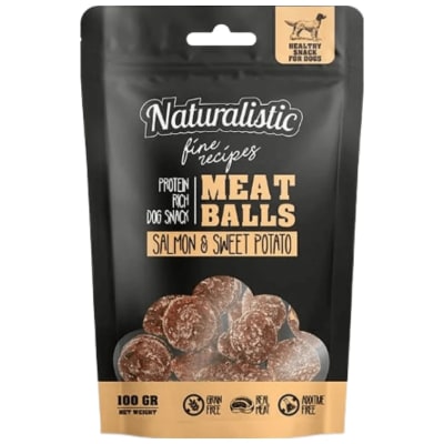 Naturalistic Meat Balls Salmon&Sweet Potato 100 gr