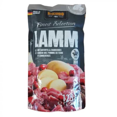 Belcando Pouch Cordero/Patata&Arandano 125 gr1