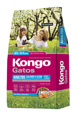 kongo gato adulto salmon/atun 1 kg
