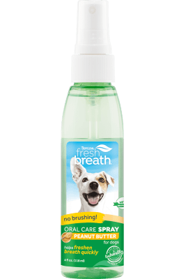 tropiclean spray bocal mantequilla de mani