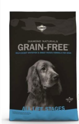 DiamondNaturals Grain Free All Life Whitefish 12 kg