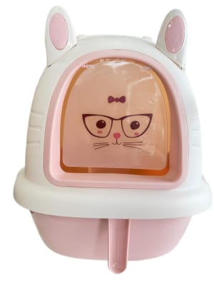 Arenero cerrado cara y orejas gatito cod.01-36