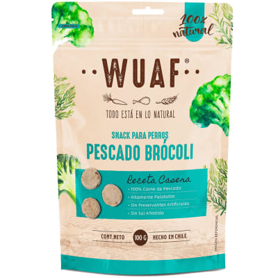 Wuaf Pescado Brocoli 100 gr1