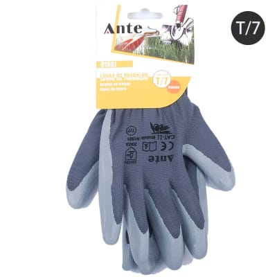 Guantes palma látex T7 (par)