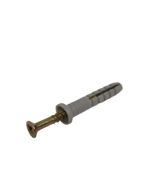 TACO NYLON + CLAVO/TORNILLO N 6 x 35
