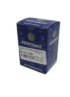 REMACHE POP CIEGO DOM M3.2 x 12.0