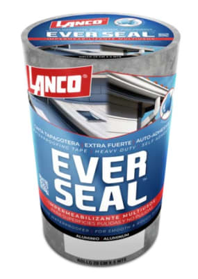 Tapagotera Cinta Everseal Aluminio