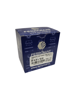 REMACHE POP CIEGO DOM M 4.8 x 12.0