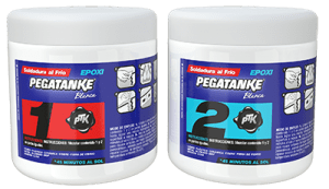 Pegatanque 44cc blanco