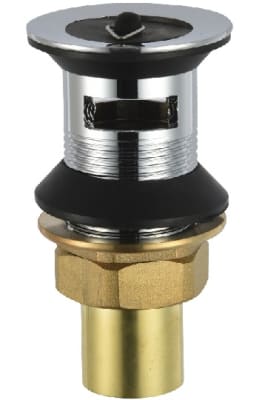 Desague lavatorio 1.1/4 c/ tapon y rebalse