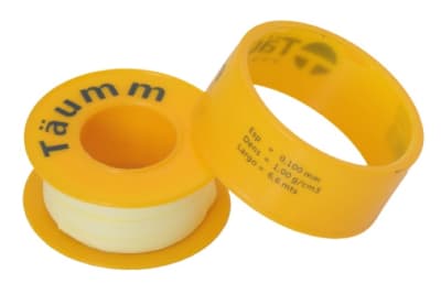 Teflon amarillo gas 3/4 Taumm