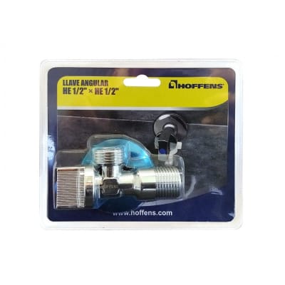 Llave angular HE-HE 1/2 (WC)
