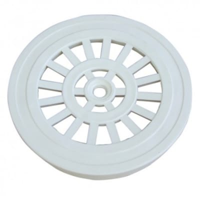 Tapa rejilla Pileta blanco 110