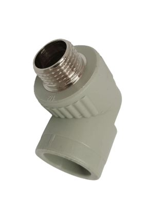 Codo He PPR 25mm x 1/2