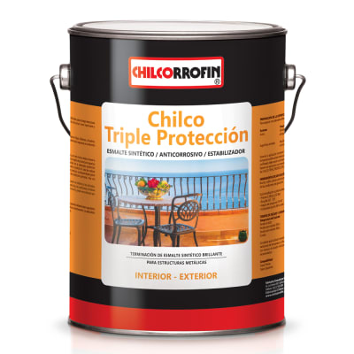 Anticorrosivo negro Chilcorrofin triple protección