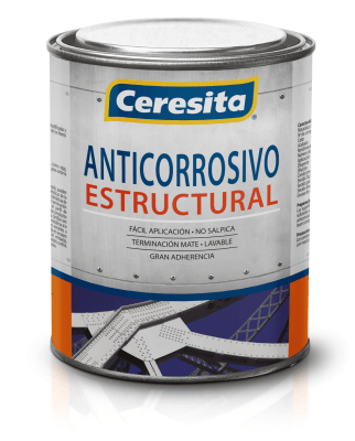 Anticorrosivo Estructural Negro 1/4 Gl