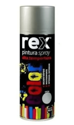 Pintura Spray Rex Alta temperatura