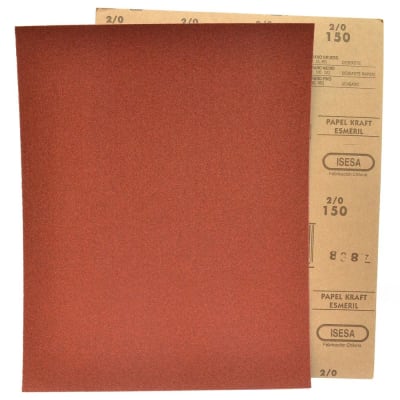 Pliego lija madera kraft G 150