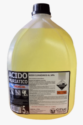 Acido muriatico 5 lts