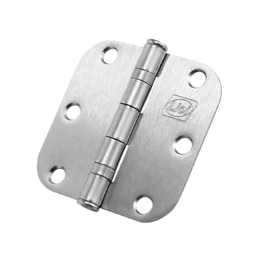 BISAGRA L88 3.1/2 X 3.1/2'' RODAM 5/8 NIQUEL SATIN CANTO REDON unidad
