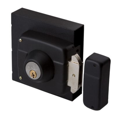 Cerradura sobreponer portón corredera cil fijo 30mm Odis