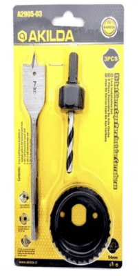 Sierra copa kit 3 piezas