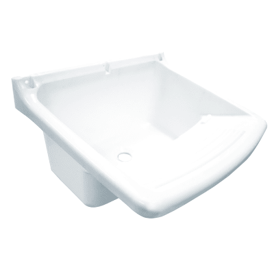 Lavadero blanco 15 lts c/ desagüe