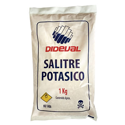 Salitre potasico 1 kg Dideval