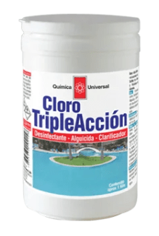 Cloro triple acción tabletas 1kg